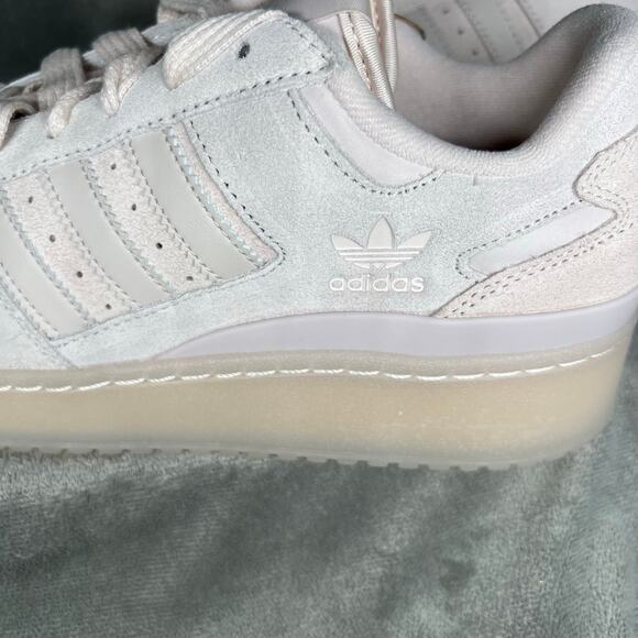 Adidas Womens NWOT Forum Bold Stripes Platform Sneakers Size 9 - Picture 6 of 11